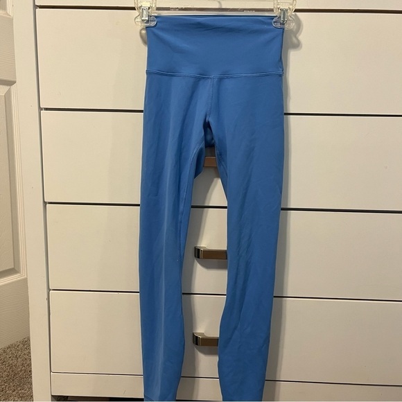 Lululemon Nile Blue Wunder Under Leggings 25” - Picture 2 of 7